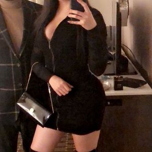 Marciano mesh mini dress